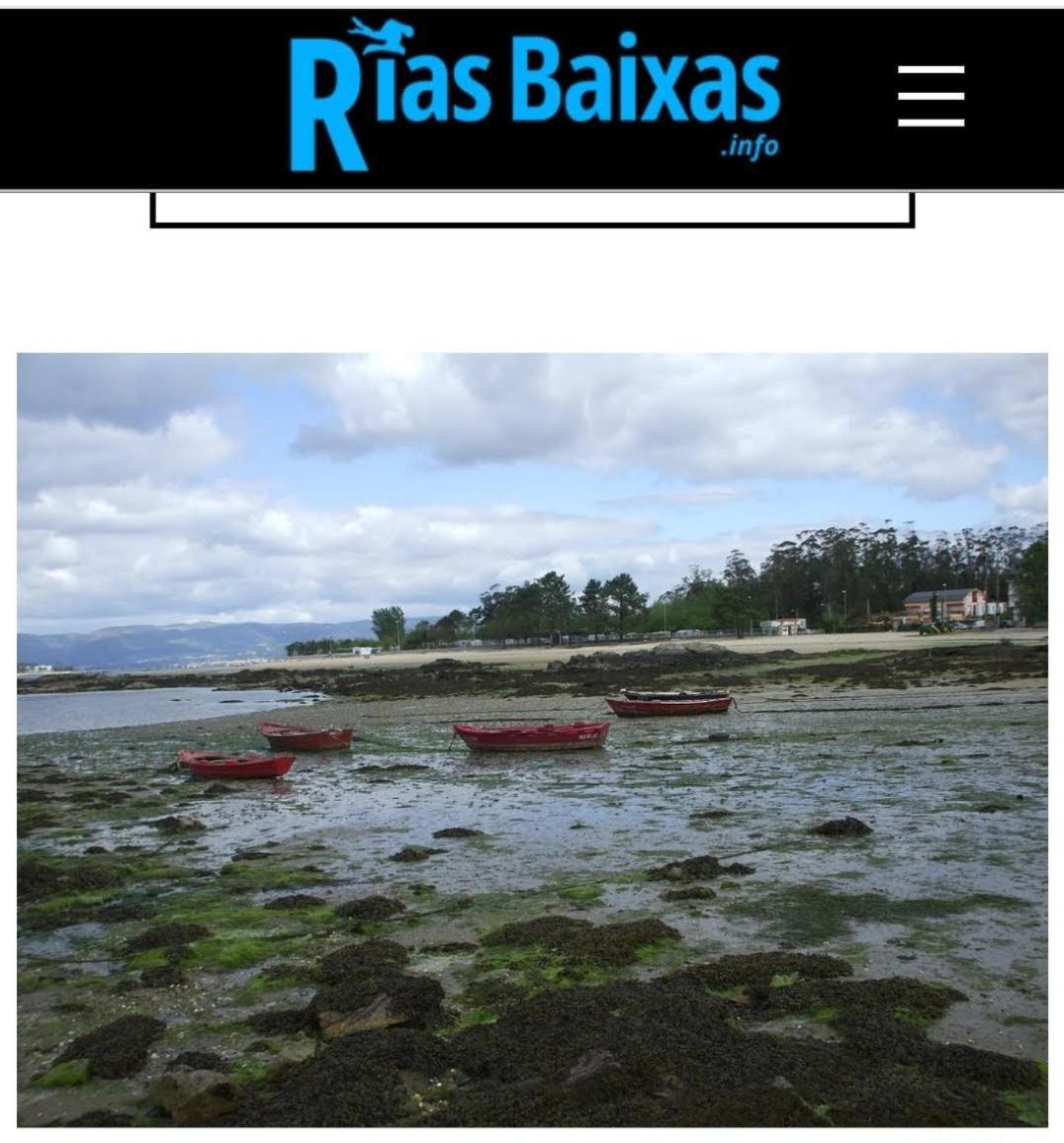 Apartamento El Rincon De Elia, Haz Realidad Tu Sueno De Vivir Con Vistas Al Mar Villanueva De Arosa Kültér fotó
