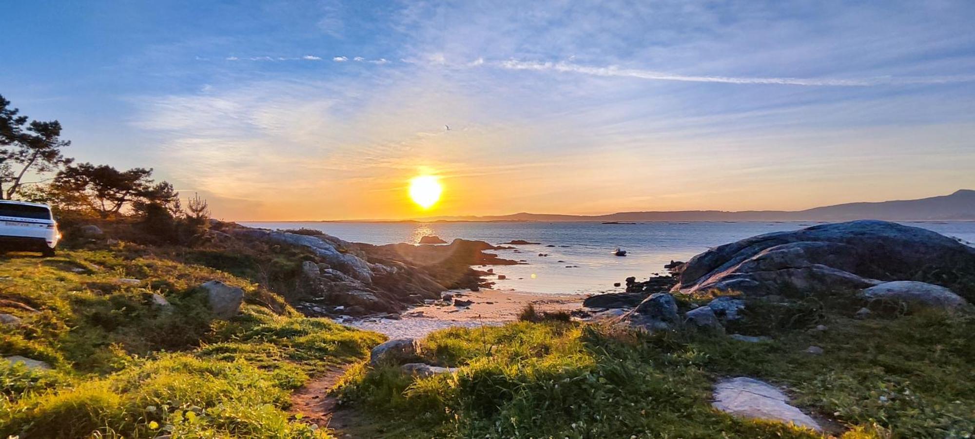 Apartamento El Rincon De Elia, Haz Realidad Tu Sueno De Vivir Con Vistas Al Mar Villanueva De Arosa Kültér fotó
