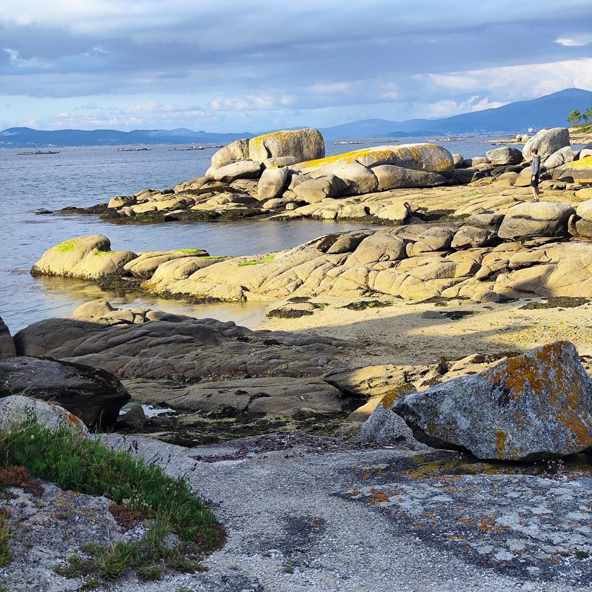 Apartamento El Rincon De Elia, Haz Realidad Tu Sueno De Vivir Con Vistas Al Mar Villanueva De Arosa Kültér fotó
